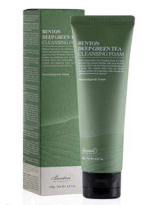 Benton Deep Green Tea Cleansing Foam